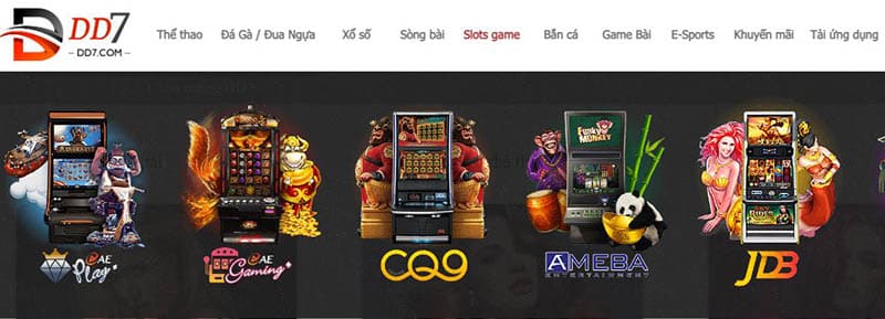 slotgame nhà cái DD7