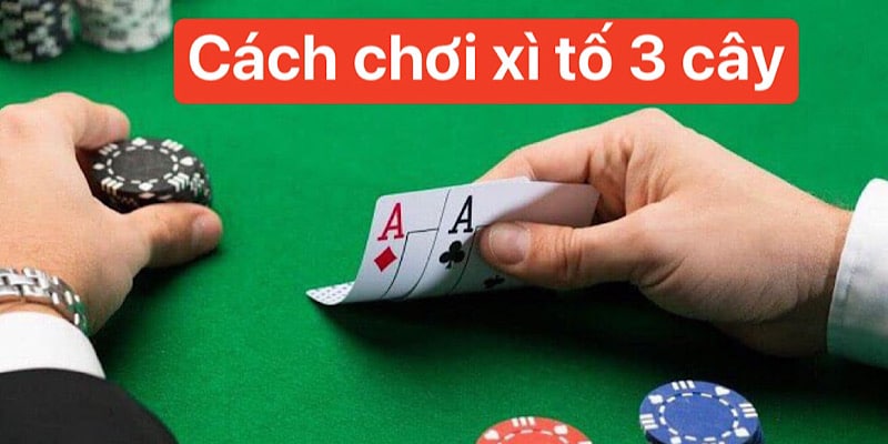 Cách chơi xì tố 3 cây